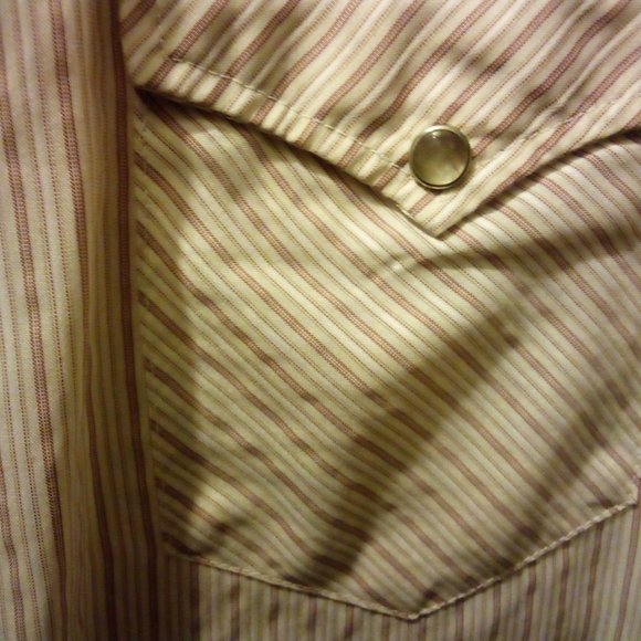 2 SS WESTERN SNAP SHIRTS SZ XL WRANGLER (USA) AND ARIZONA VINTAGE - Picture 9 of 9